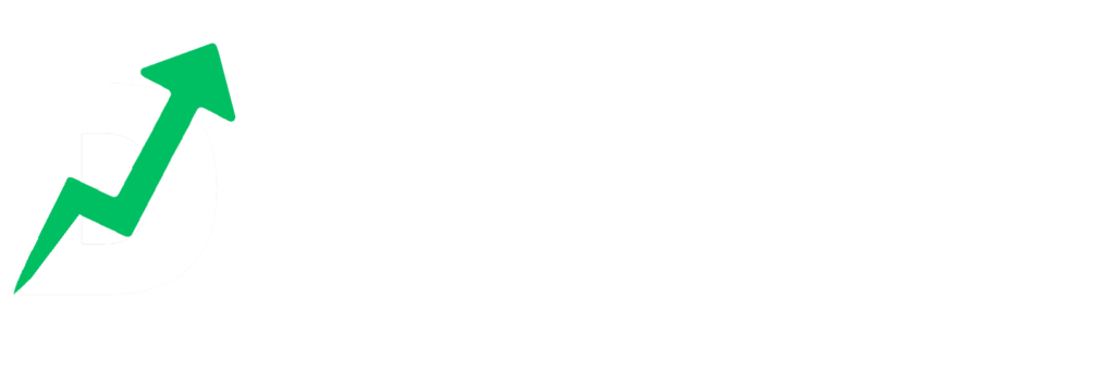 Digital Eksper Damgalı Yatay Beyaz Logo